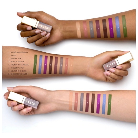 STILA Suede Shade Liquid Eyeshadow - VIOLET VIOLET - Picture 5 of 8